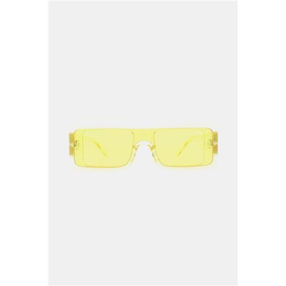 Polycarbonate Frame Rectangle Sunglasses - Picture 5 of 14